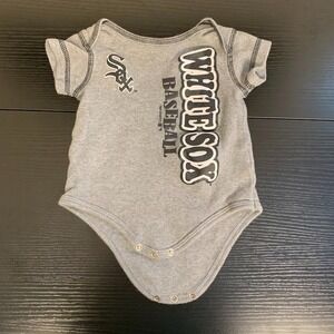Chicago White Sox MLB One Piece Bodysuit Baby 3/6 Months